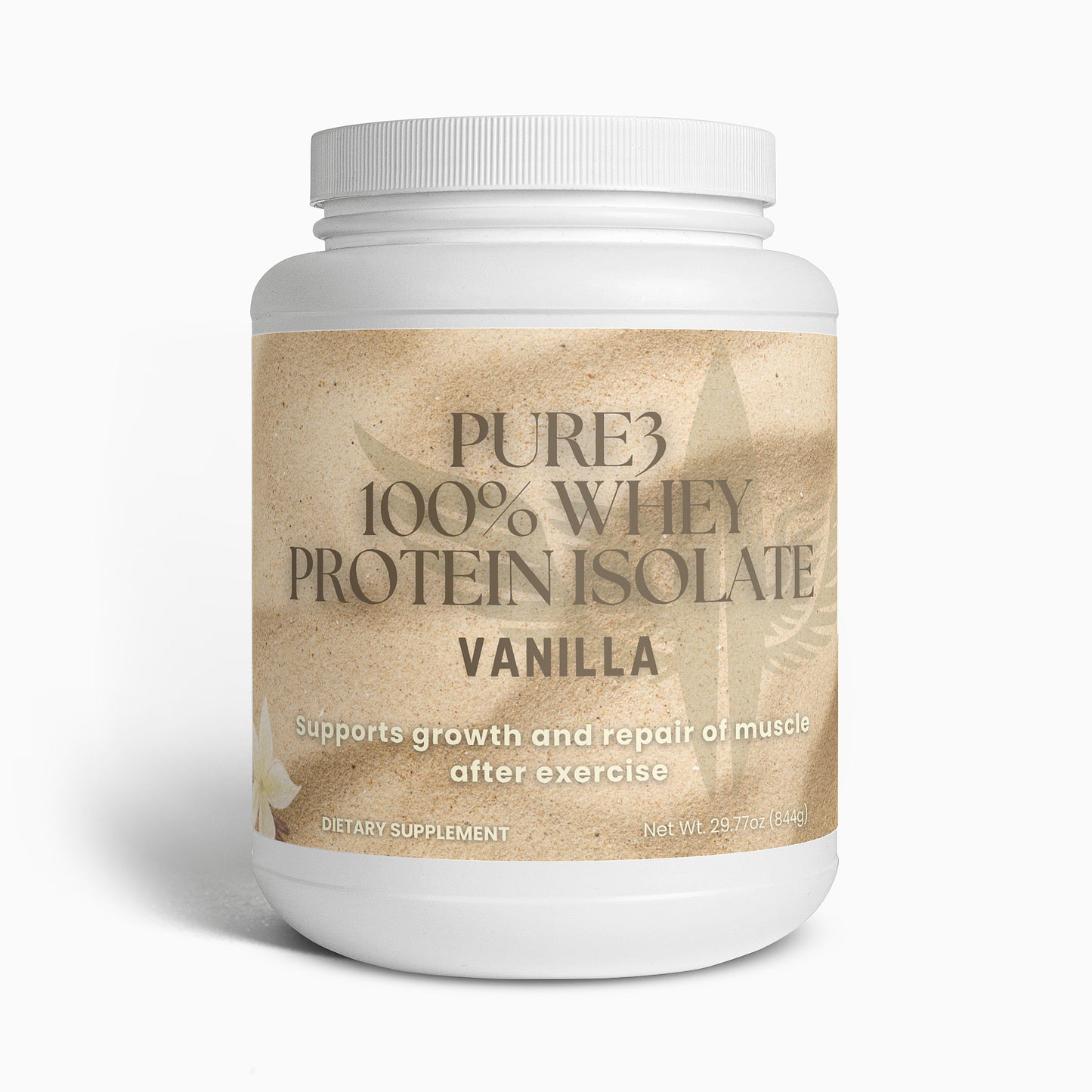 Pure3 100% Whey Protein Isolate (Vanilla)