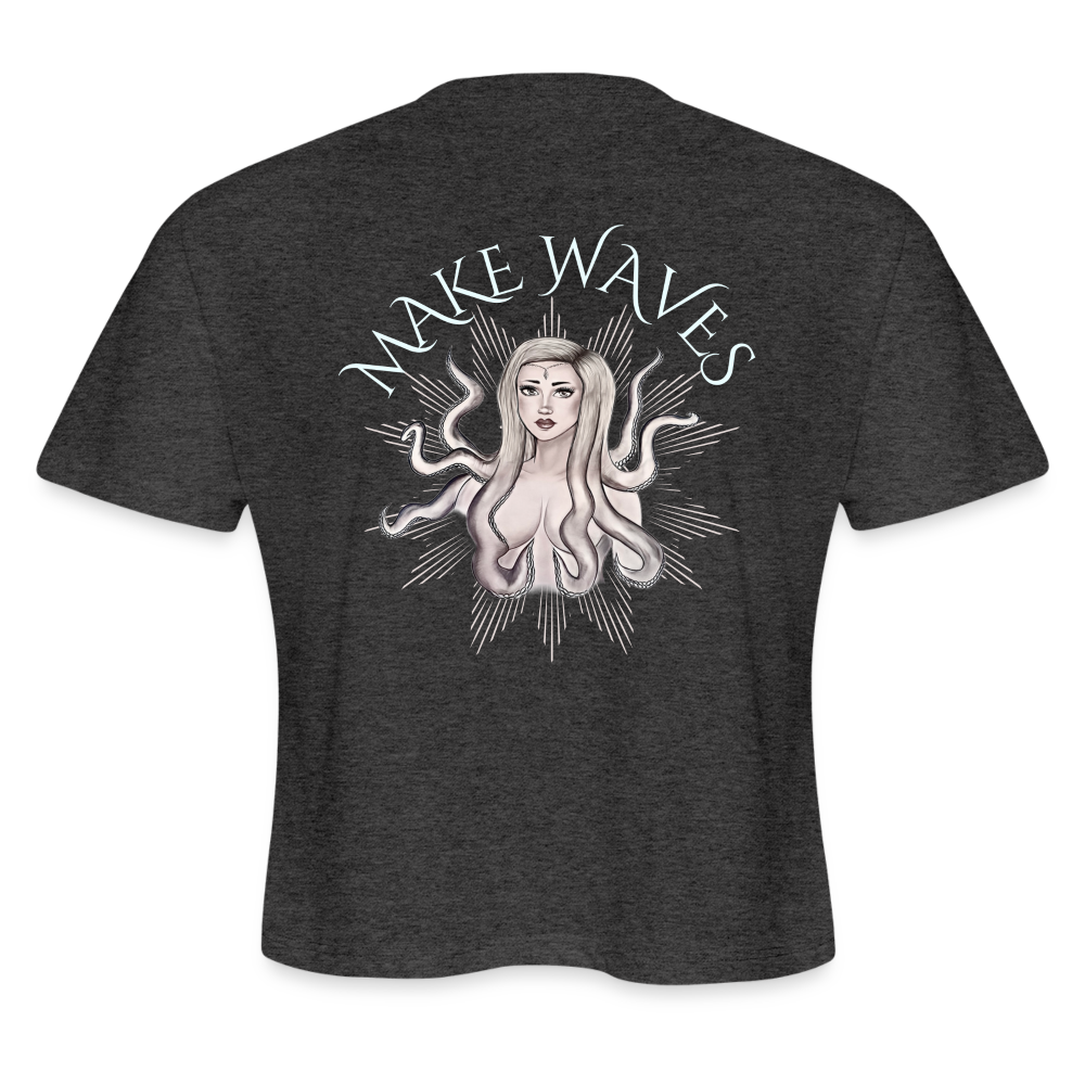 Crop Top - deep heather