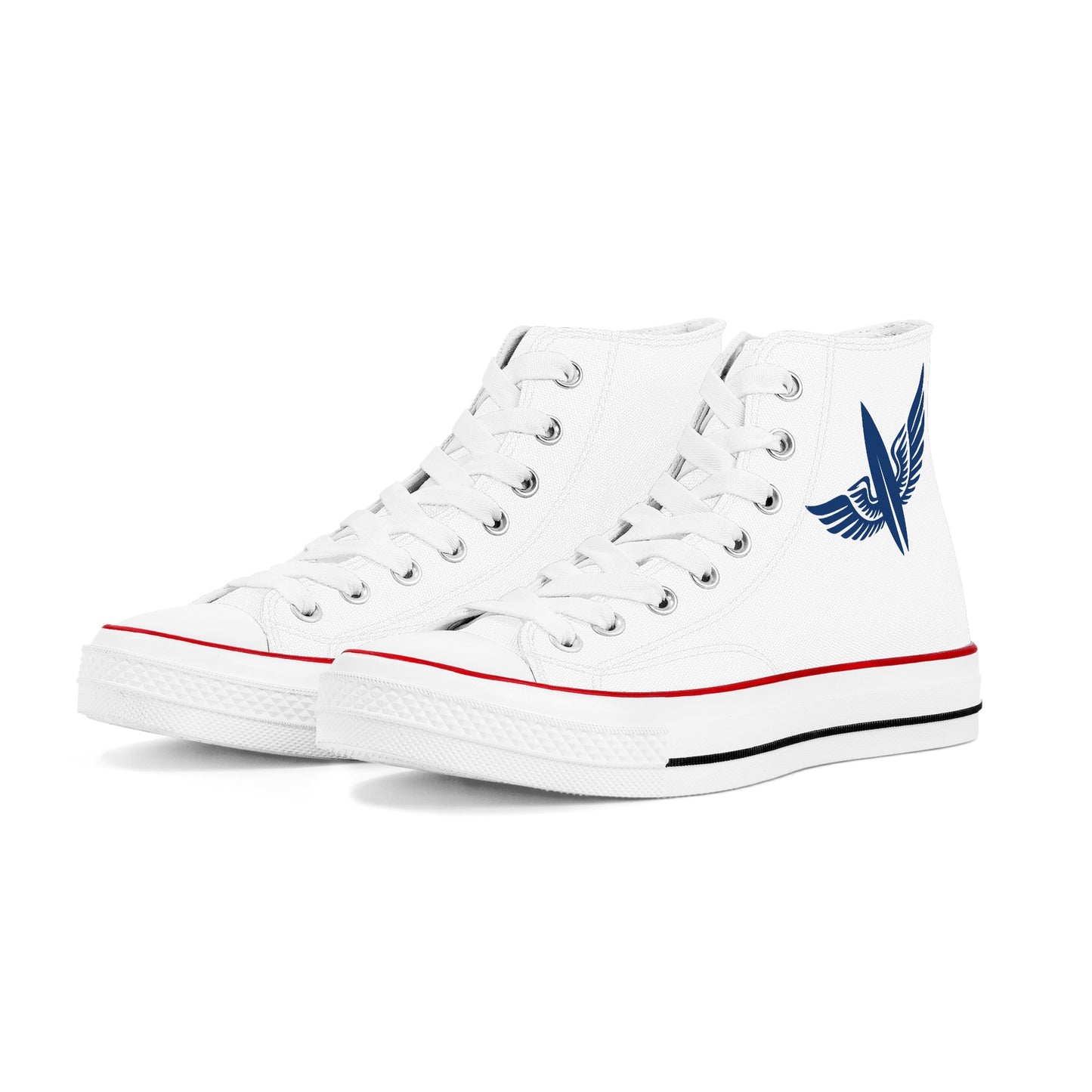 Womens Classic High Top Canvas Shoes - surfinsky