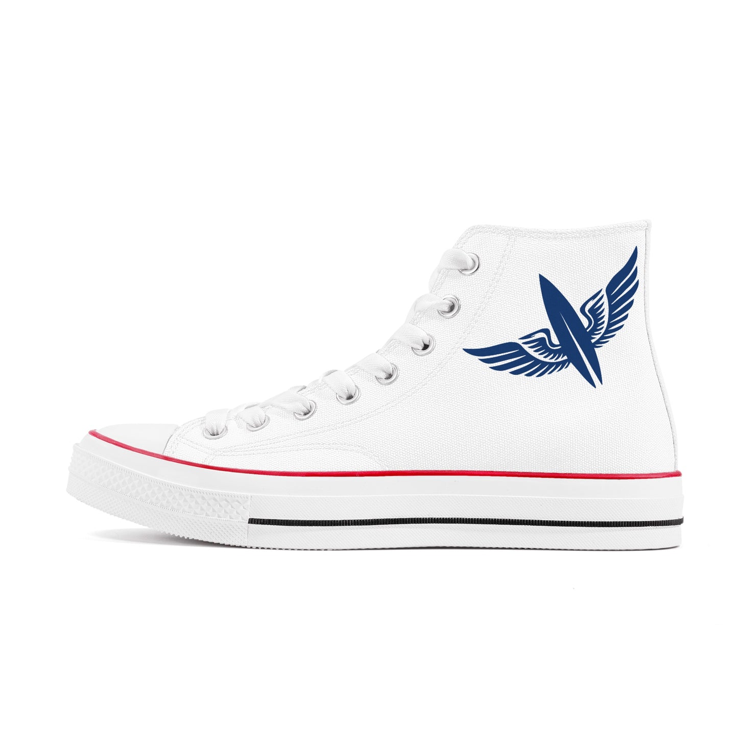 Womens Classic High Top Canvas Shoes - surfinsky