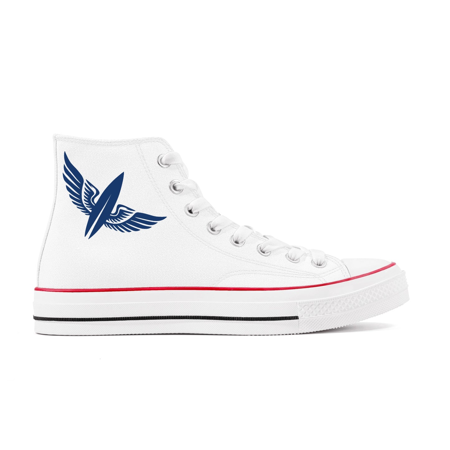 Womens Classic High Top Canvas Shoes - surfinsky