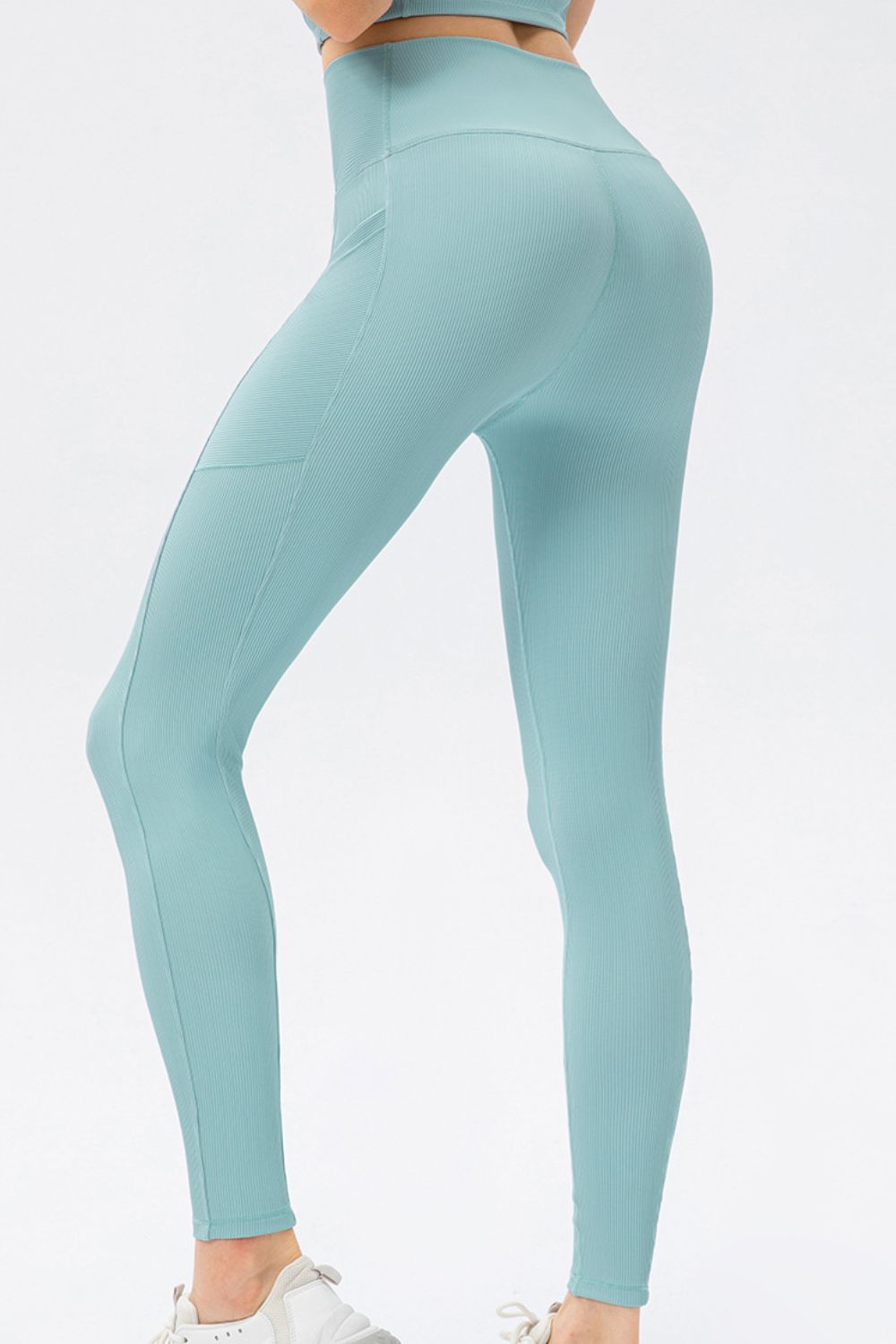V Shape Waistband Slim Fit Long Sports Pants - surfinsky