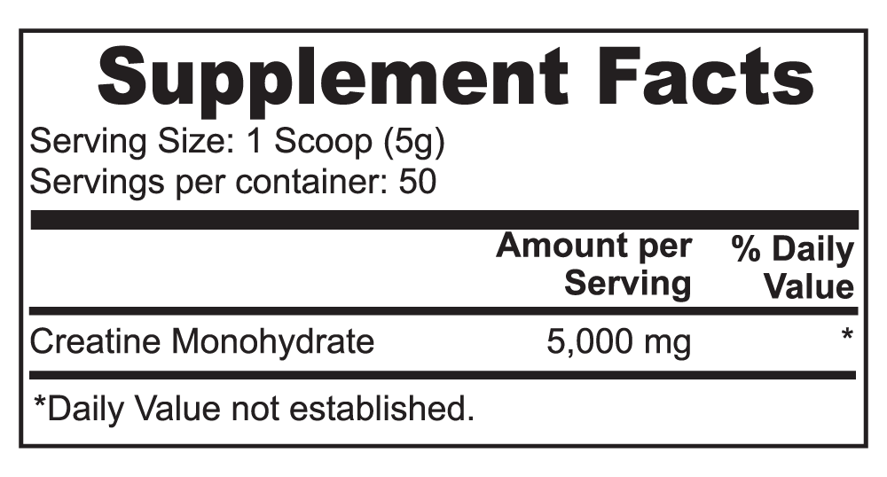 Creatine Monohydrate - surfinsky