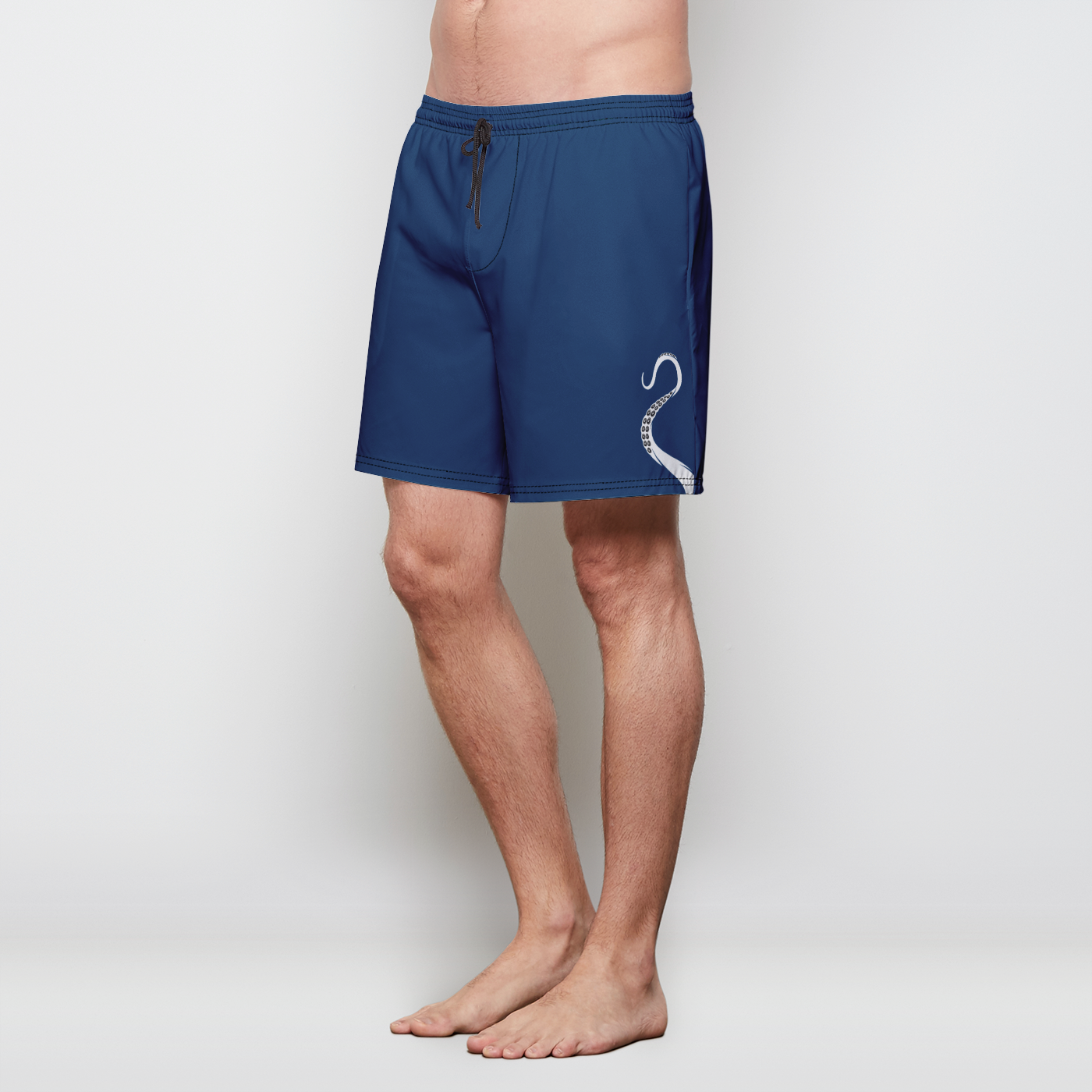 Navy Swim Trunks - surfinsky