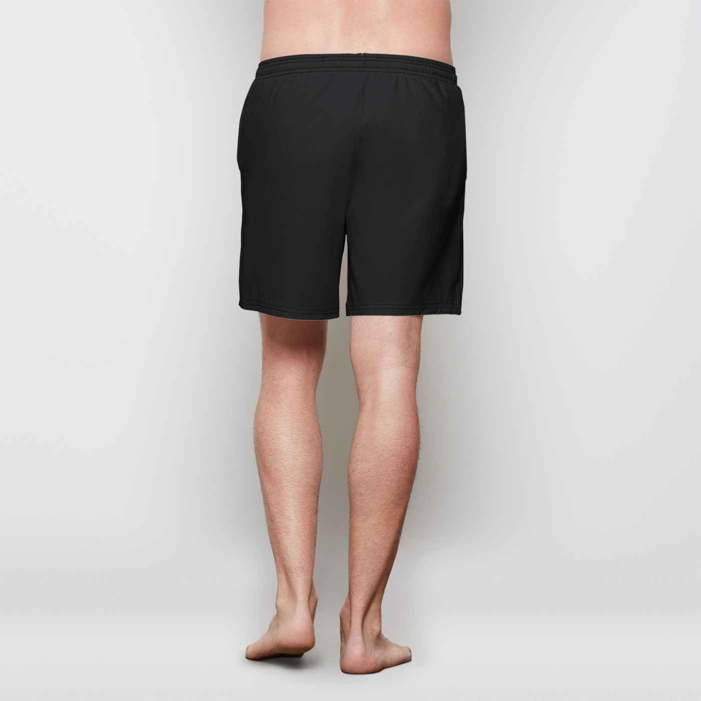 Black Swim Trunks - surfinsky