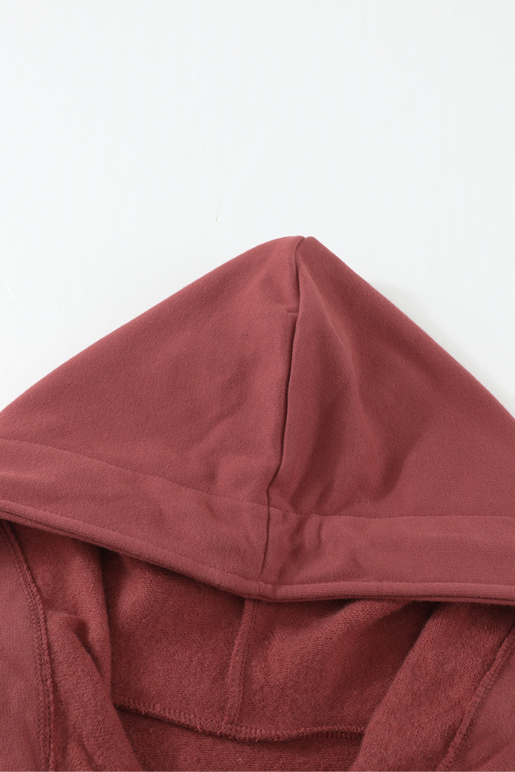 Half Zip Patch Pocket Drawstring Hoodie - surfinsky