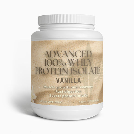 Advanced 100% Whey Protein Isolate (Vanilla)