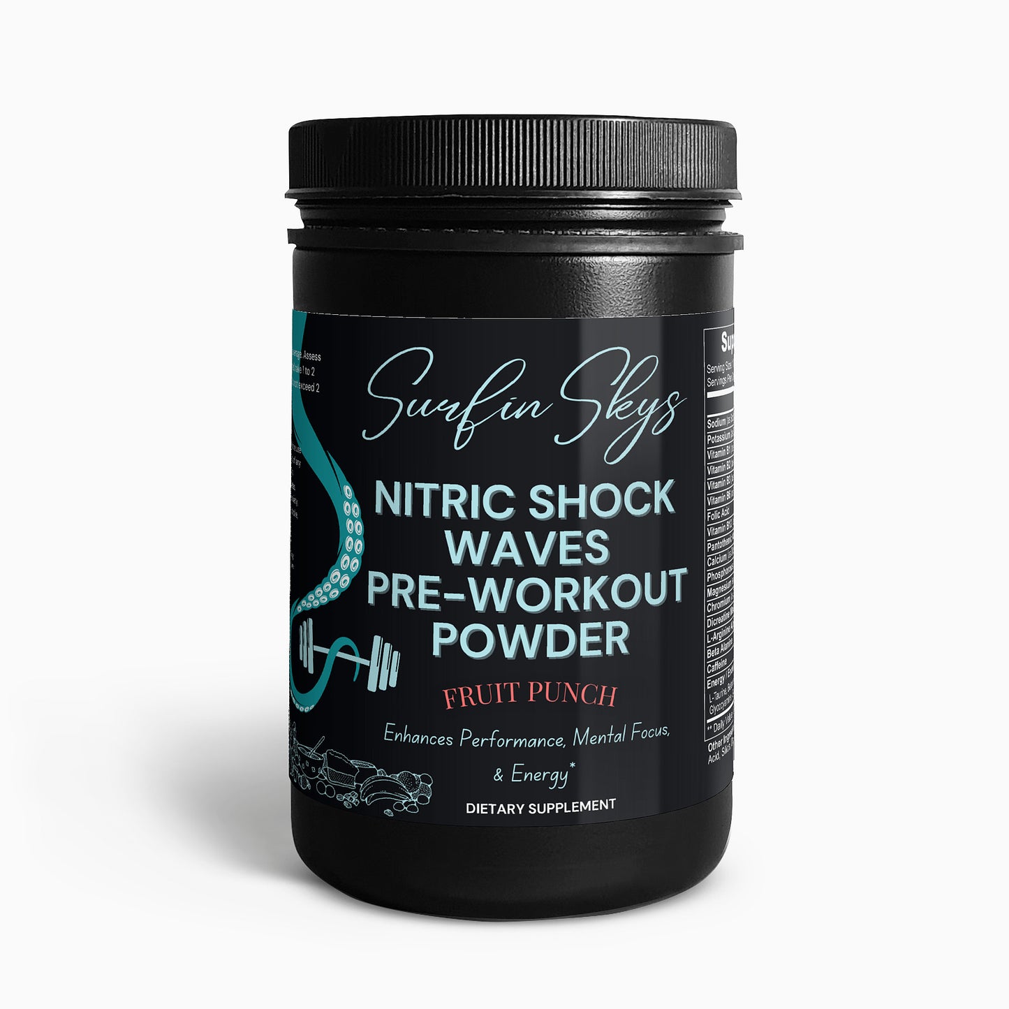 Nitric Shock Pre-Workout Powder (Fruit Punch)