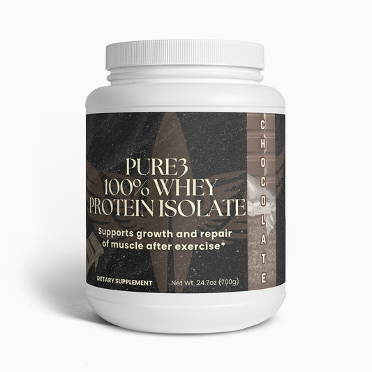 Pure3 100% Whey Protein Isolate (Chocolate)