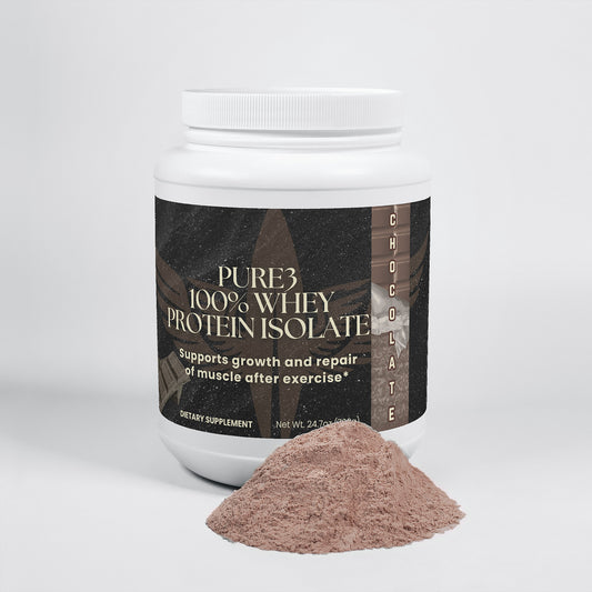 Pure3 100% Whey Protein Isolate (Chocolate)